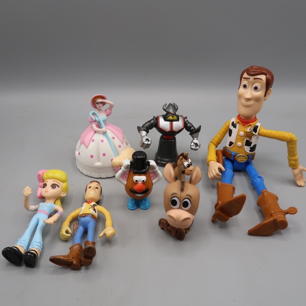 Disney Pixar Toy Story‎ Figures lot of figures Little Bo Woody Potato Bullseye